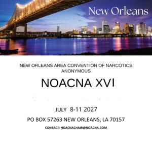 NOACNA XVI PRE-REGISTRATION